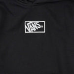 Vans Felpa tinta unita con Cappuccio E Logo Nero per Bambino VN000RBDBLK NERO VANS 