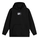Vans Felpa tinta unita con Cappuccio E Logo Nero per Bambino VN000RBDBLK NERO VANS 