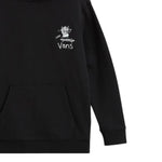 Vans Felpa tinta unita con Cappuccio E Stampa Nero per Bambino VN000RE2BLK NERO VANS 