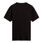 Vans T-Shirt tinta unita Girocollo con Logo Nero per Bambino VN0A4MQ3BLK NERO VANS 