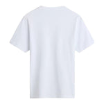 Vans T-Shirt tinta unita Girocollo con Logo Bianco per Bambino VN0A4MQ3WHT BIANCO VANS 