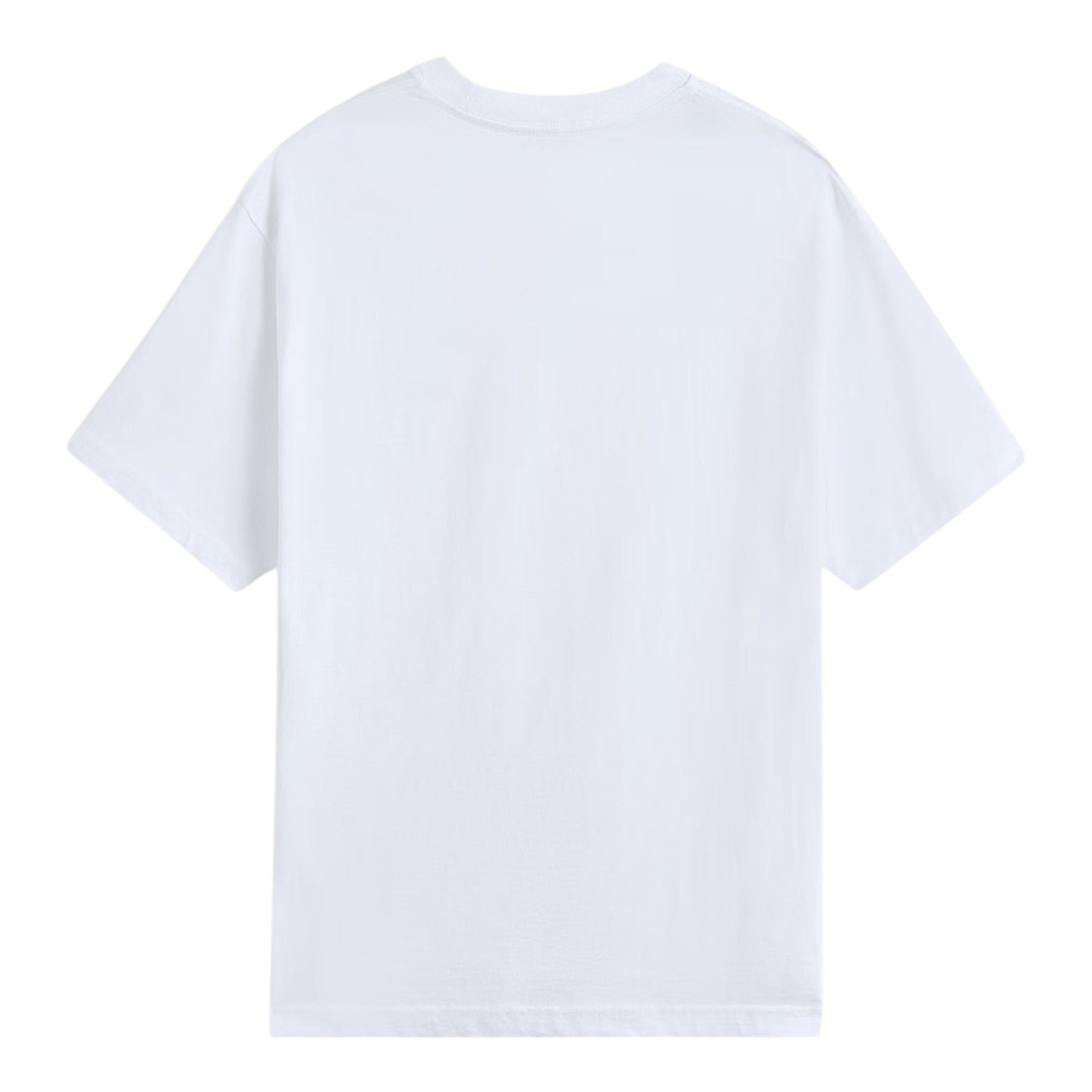 Vans T-Shirt tinta unita Girocollo con Logo Bianco per Bambino VN0A4MQ3WHTX BIANCO VANS 