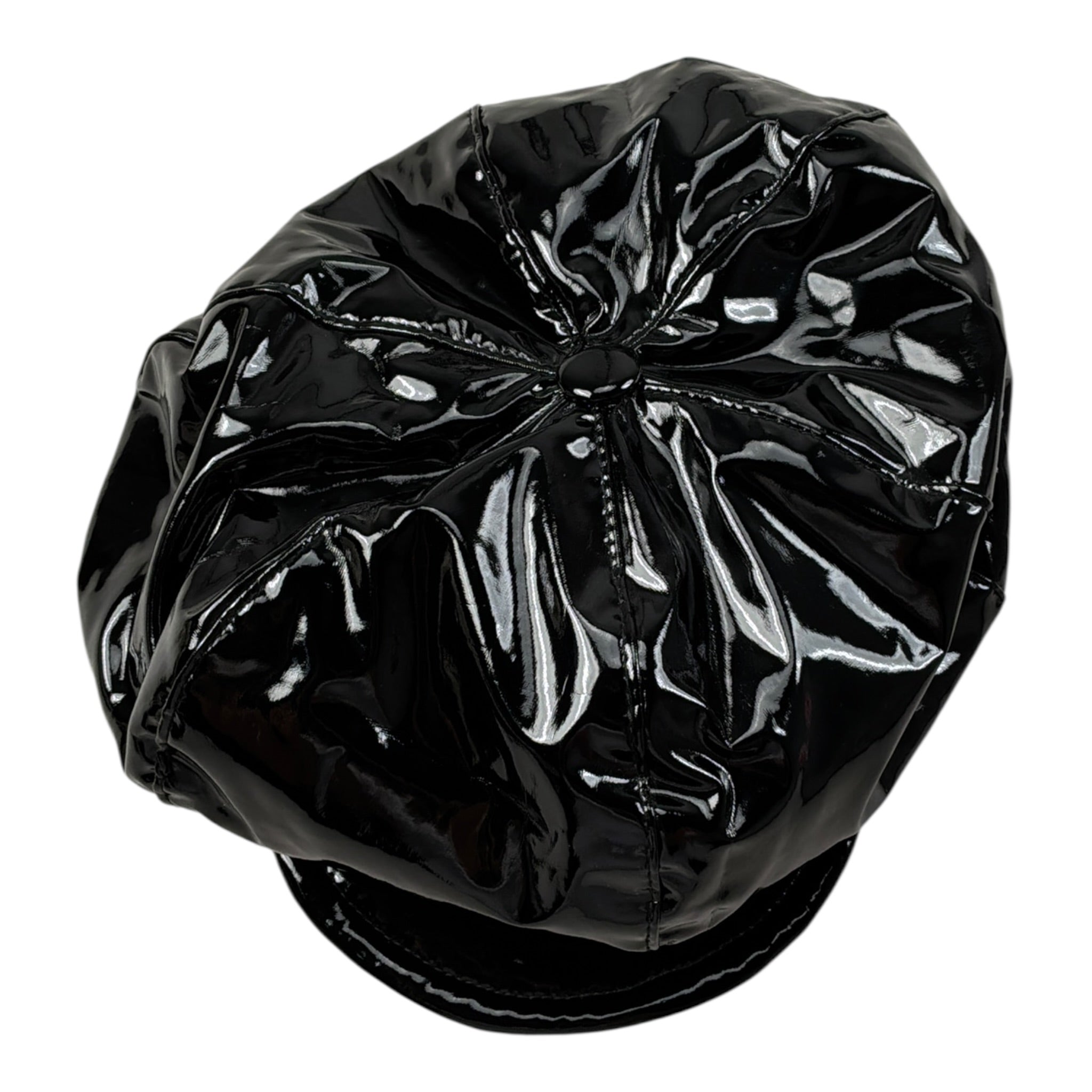 Vicolo Cappello tinta unita Lucido Nero per Bambina 3141CAP1244 NERO VICOLO 