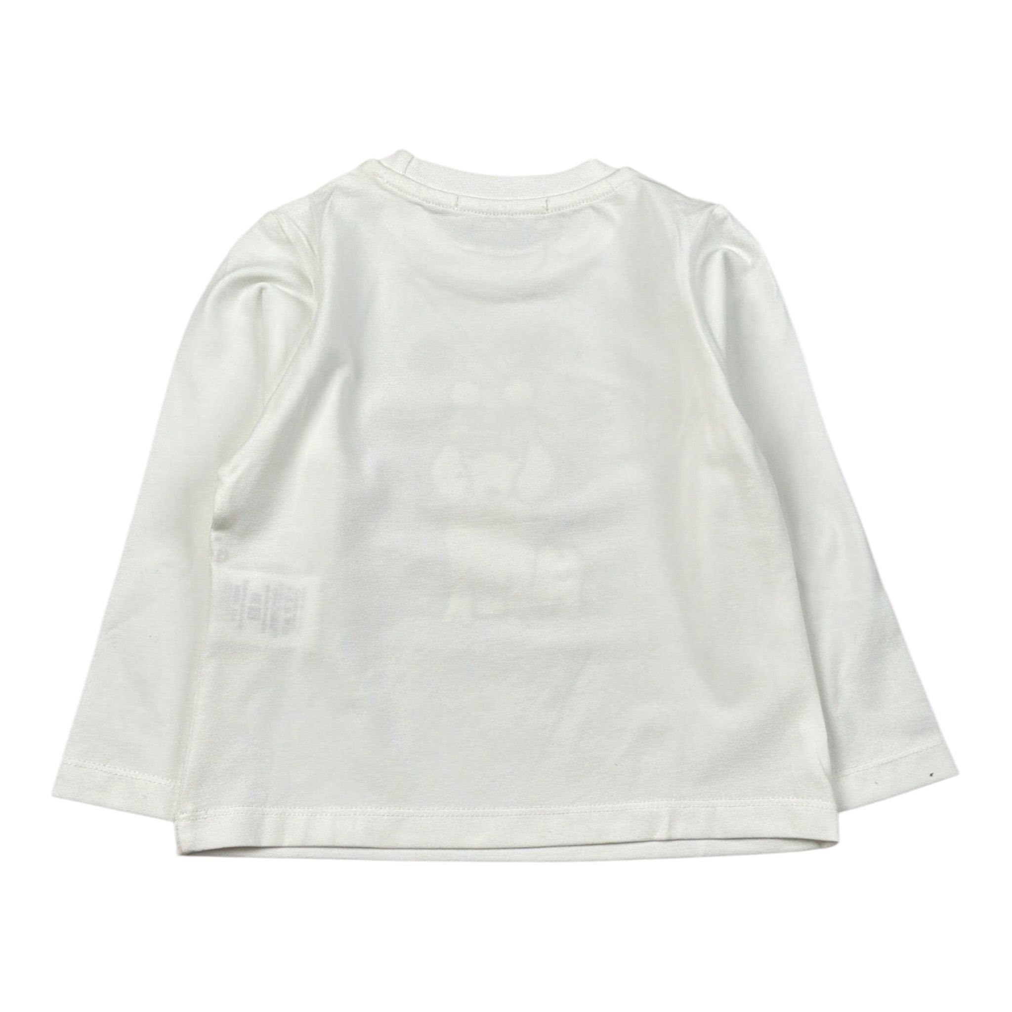 Vicolo Shirt tinta unita con Stampa Bianco per Neonata 3141M0969 BIANCO VICOLO 