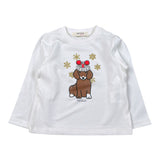 Vicolo Shirt tinta unita con Stampa Bianco per Neonata 3141M0969 BIANCO VICOLO 