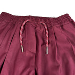 Vicolo Pantalone tinta unita Modello Palazzo Bordeaux per Bambina 3141P00284 BORDEAUX VICOLO 