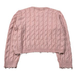 Vicolo Maglia Girocollo tinta unita Rosa per Bambina 3141W00236 ROSA VICOLO 