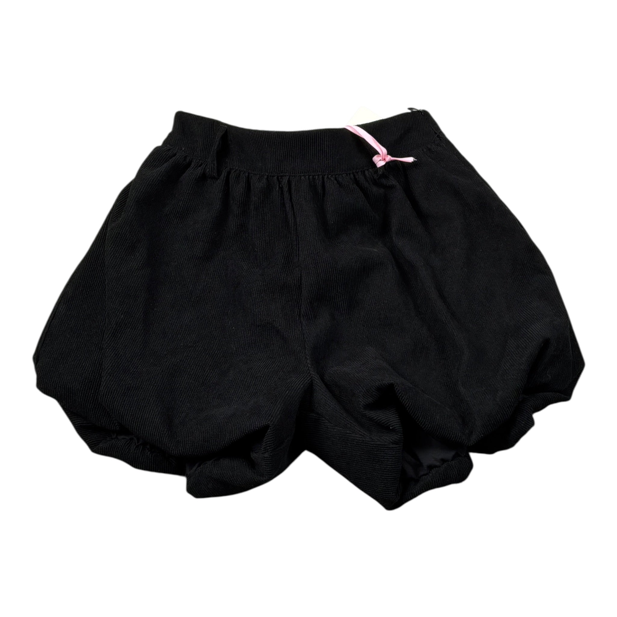 Vicolo Short tinta unita con Elastico In Vita Nero per Bambina 3142S00276 NERO VICOLO 