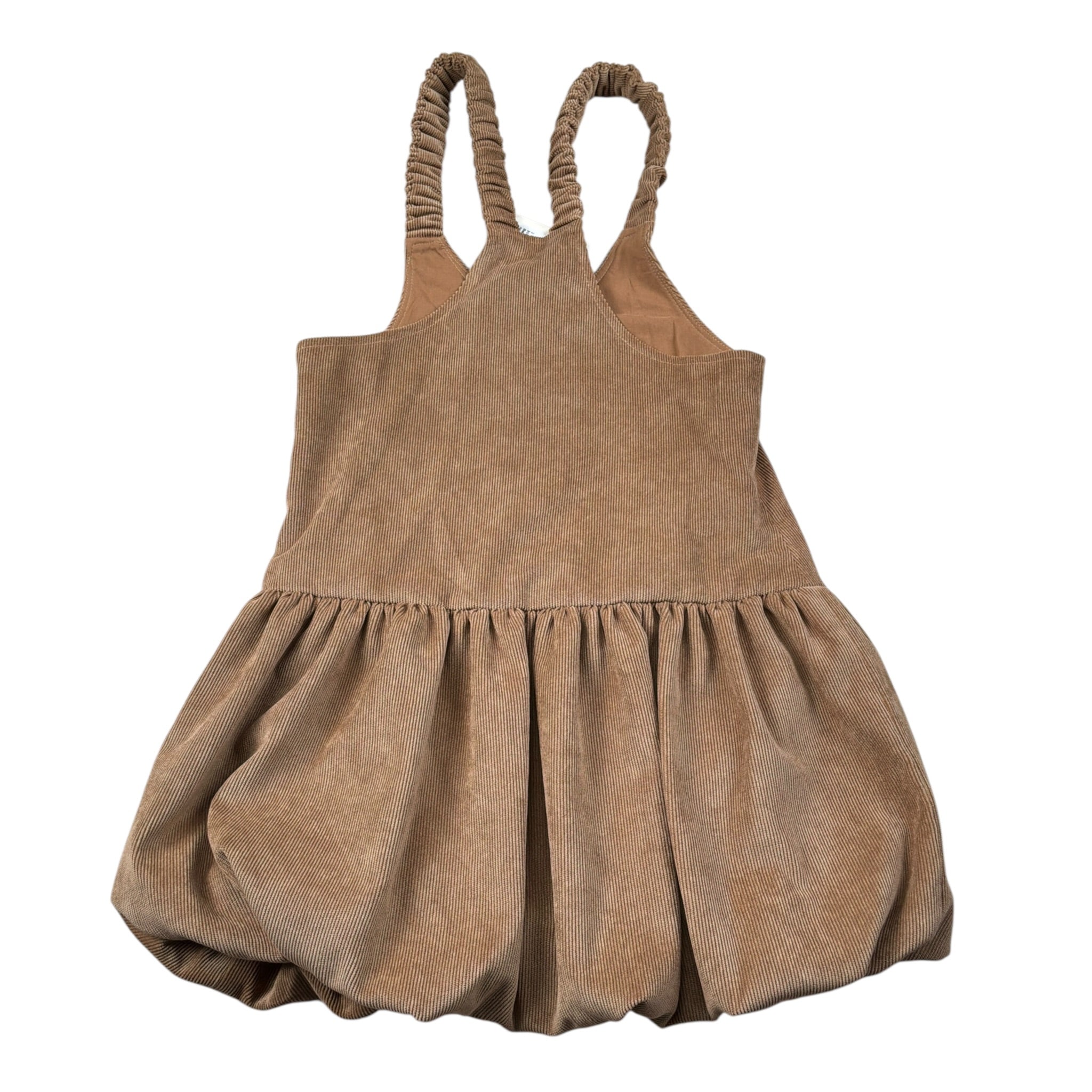 Vicolo Abito Tnta Unita In Camoscio Beige per Bambina 3142V00274 BEIGE VICOLO 