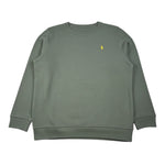 Walt Bay Felpa Chiusa Girocollo tinta unita Verde per Bambino FLPWB VERDE WALT BAY 