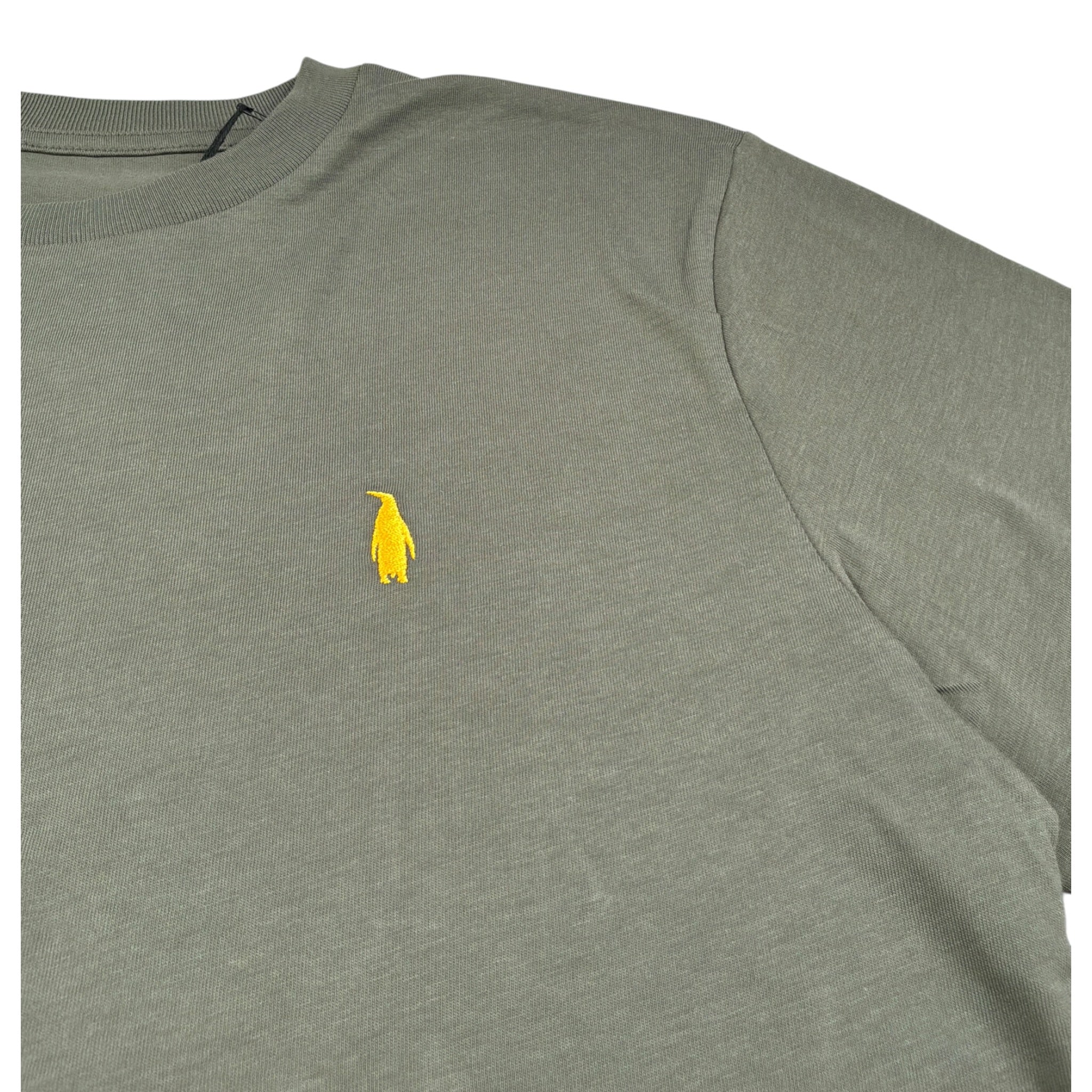 Walt Bay T-Shirt Girocollo tinta unita con Logo Verde per Bambino TSHTWB VERDE WALT BAY 