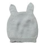 Wedoble Cappello tinta unita con Orecchie Azzurro per Neonata I1801307B AZZURRO WEDOBLE 