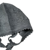 Wedoble Cappello tinta unita con Ricami Grigio per Neonato I1803360A GRIGIO WEDOBLE 