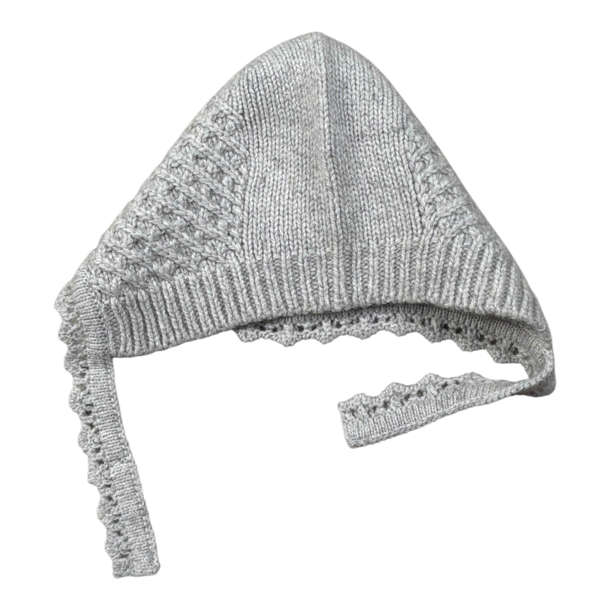 Wedoble Cappello tinta unita con Ricami Grigio per Neonata I1807360A GRIGIO WEDOBLE 