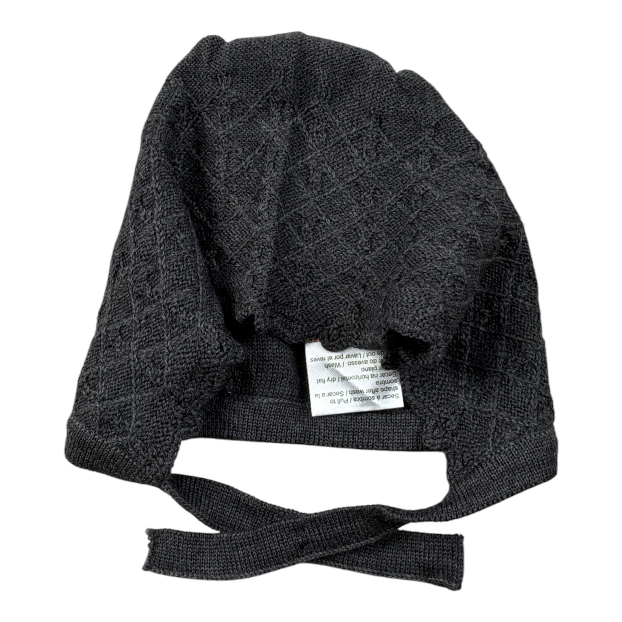 Wedoble Cappello tinta unita con Ricami Grigio per Neonato I1907360A GRIGIO WEDOBLE 