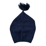 Wedoble Cappello tinta unita con Pon Pon Blu per Neonato I1909007A BLU WEDOBLE 