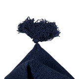 Wedoble Cappello tinta unita con Pon Pon Blu per Neonato I1909007A BLU WEDOBLE 