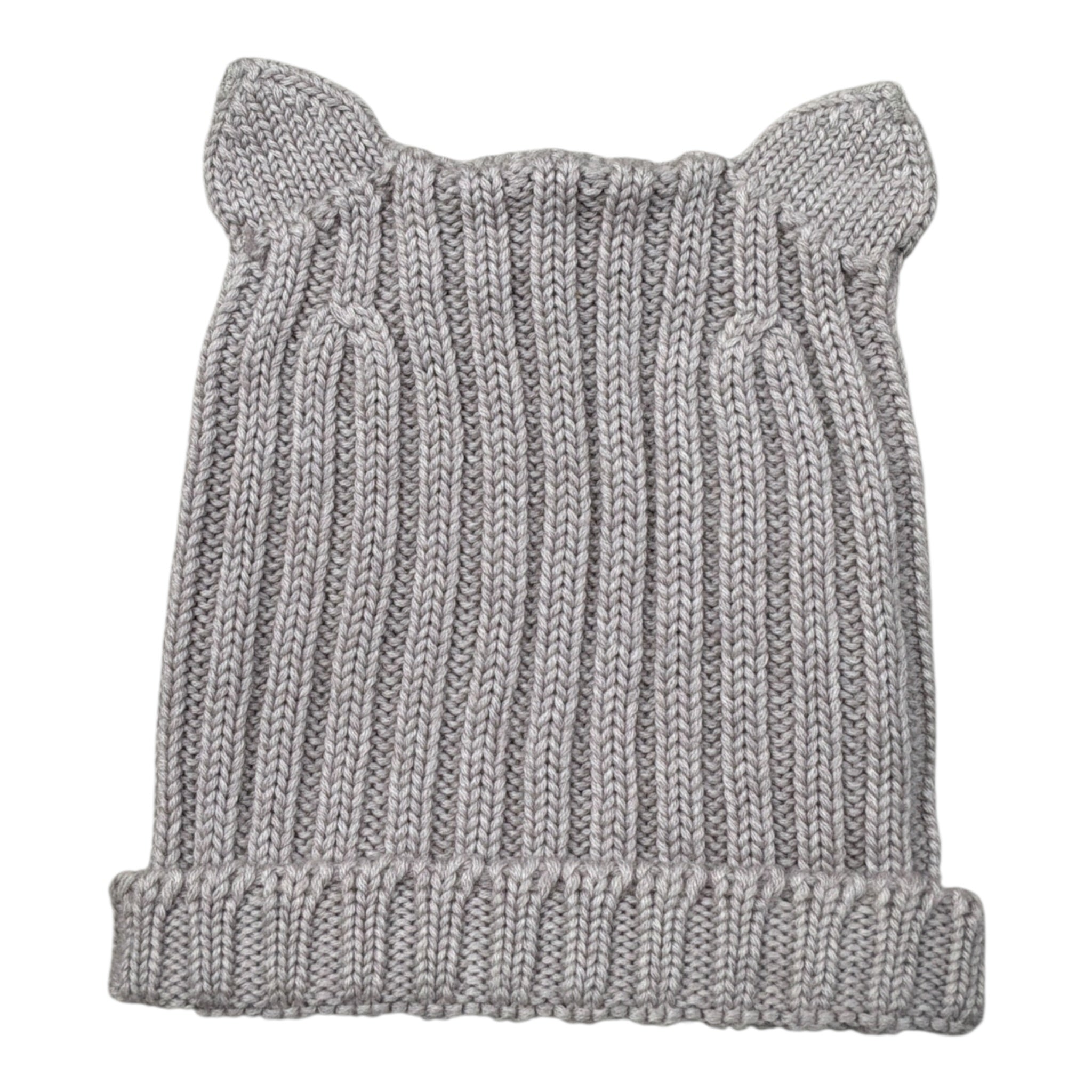 Wedoble Cappello tinta unita con Orecchie Grigio per Neonato I1910307E GRIGIO WEDOBLE 