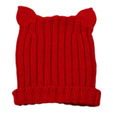 Wedoble Cappello tinta unita con Orecchie Rosso per Neonato I1910307E ROSSO WEDOBLE 