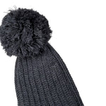 Wedoble Cappello tinta unita con Pon Pon Nero per Neonato I2010307D NERO WEDOBLE 