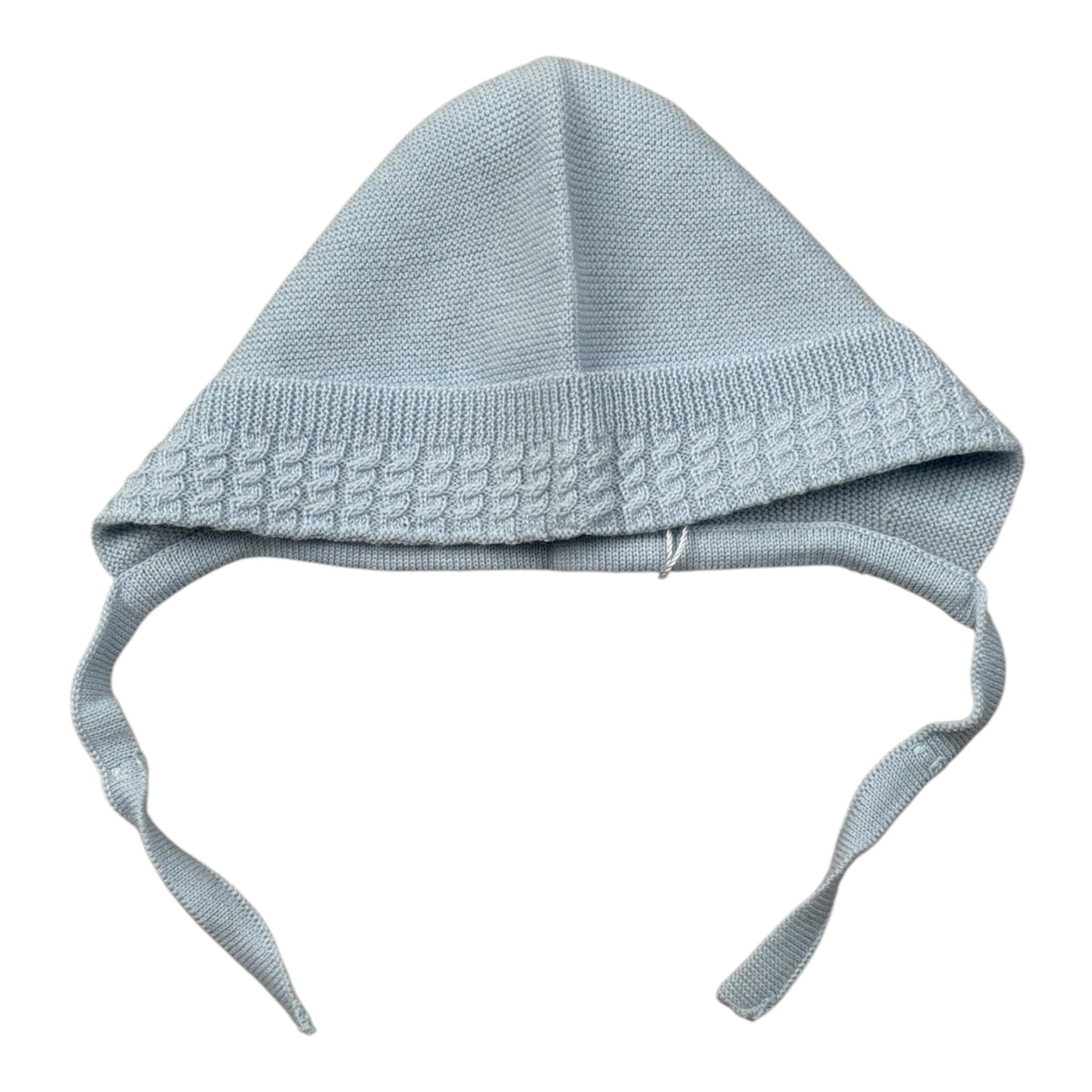 Wedoble Cappello tinta unita con Ricami Azzurro per Neonato I2102360A AZZURRO WEDOBLE 