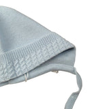 Wedoble Cappello tinta unita con Ricami Azzurro per Neonato I2102360A AZZURRO WEDOBLE 