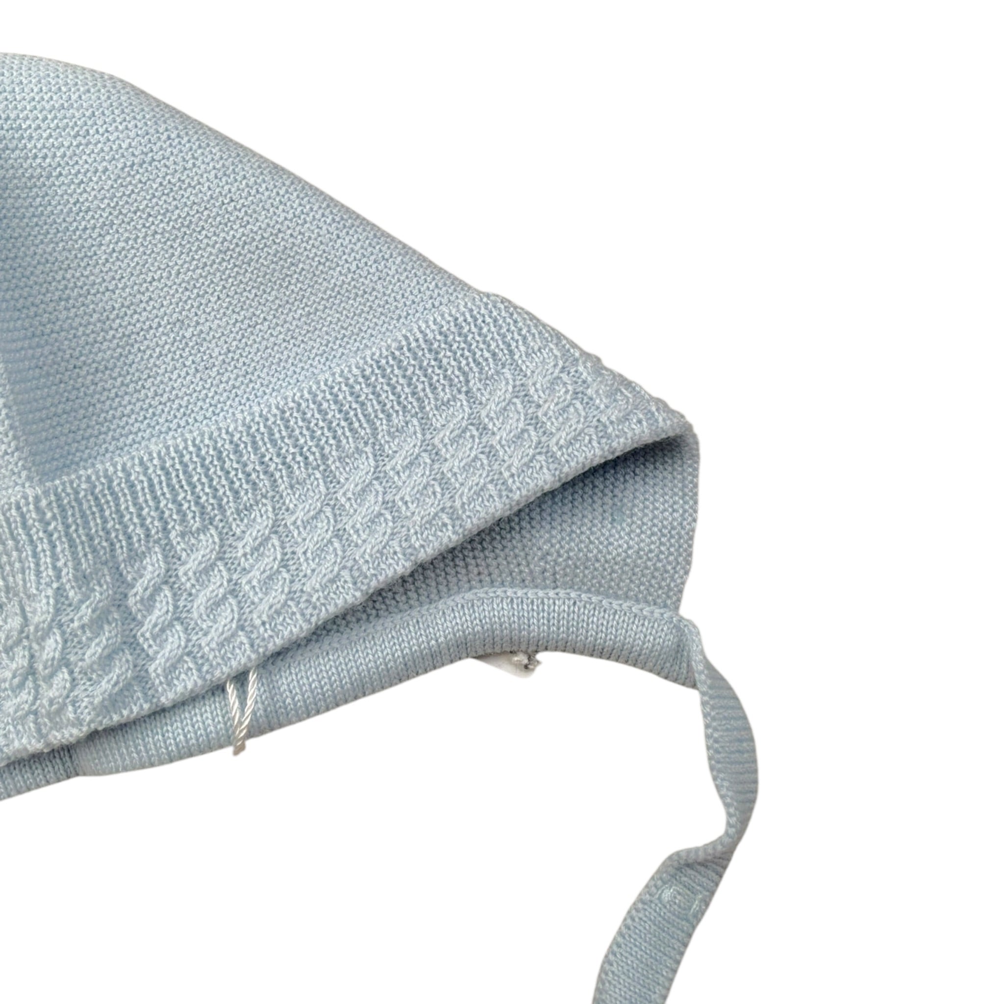 Wedoble Cappello tinta unita con Ricami Azzurro per Neonato I2102360A AZZURRO WEDOBLE 