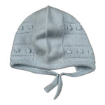 Wedoble Cappello tinta unita con Ricami Azzurro per Neonato I2103360A AZZURRO WEDOBLE 