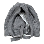 Wedoble Cappello tinta unita con Ricami Grigio per Neonato I2103360A GRIGIO WEDOBLE 