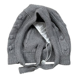 Wedoble Cappello tinta unita con Ricami Grigio per Neonato I2103360A GRIGIO WEDOBLE 