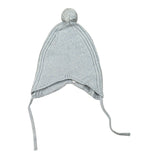 Wedoble Cappello tinta unita con Pon Pon Azzurro per Neonata I2104307A AZZURRO WEDOBLE 