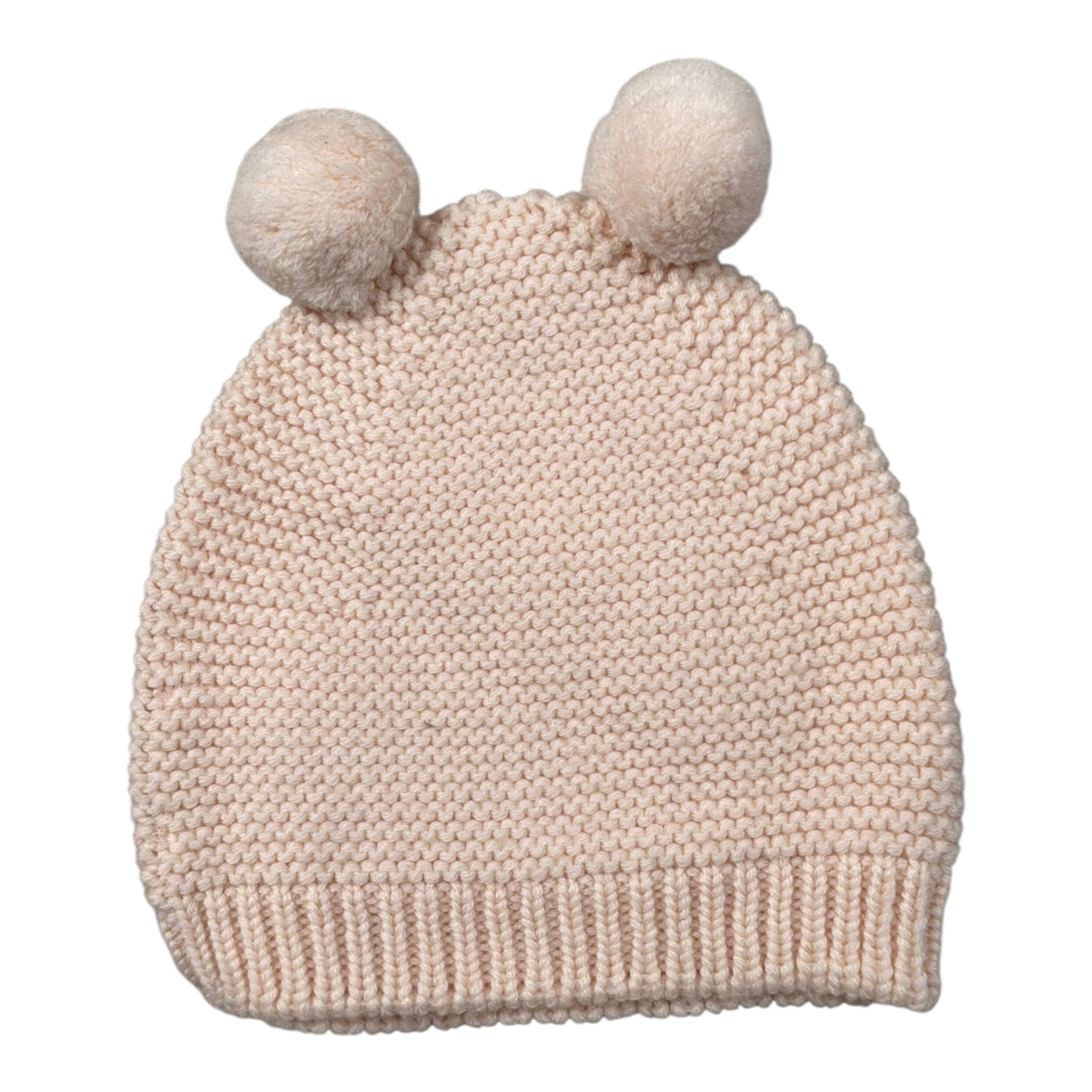 Wedoble Cappello tinta unita con Pon Pon Rosa per Neonata I2110307CN ROSA WEDOBLE 