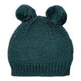 Wedoble Cappello tinta unita con Pon Pon Verde per Neonata I2110307CN VERDE WEDOBLE 