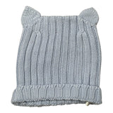 Wedoble Cappello tinta unita con Orecchie Azzurro per Neonata I2208307A AZZURRO WEDOBLE 