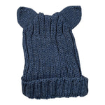 Wedoble Cappello tinta unita con Orecchie Blu per Neonata I2208307A BLU WEDOBLE 