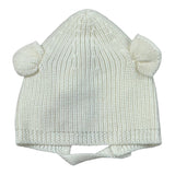 Wedoble Cappello tinta unita con Orecchie Panna per Neonata I230307B PANNA WEDOBLE 