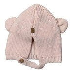 Wedoble Cappello tinta unita con Orecchie Rosa per Neonata I230307B ROSA WEDOBLE 