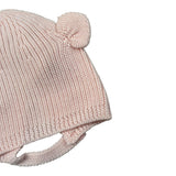 Wedoble Cappello tinta unita con Orecchie Rosa per Neonata I230307B ROSA WEDOBLE 
