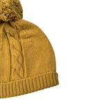 Wedoble Cappello tinta unita con Pon Pon Giallo per Neonato I2404307 GIALLO WEDOBLE 