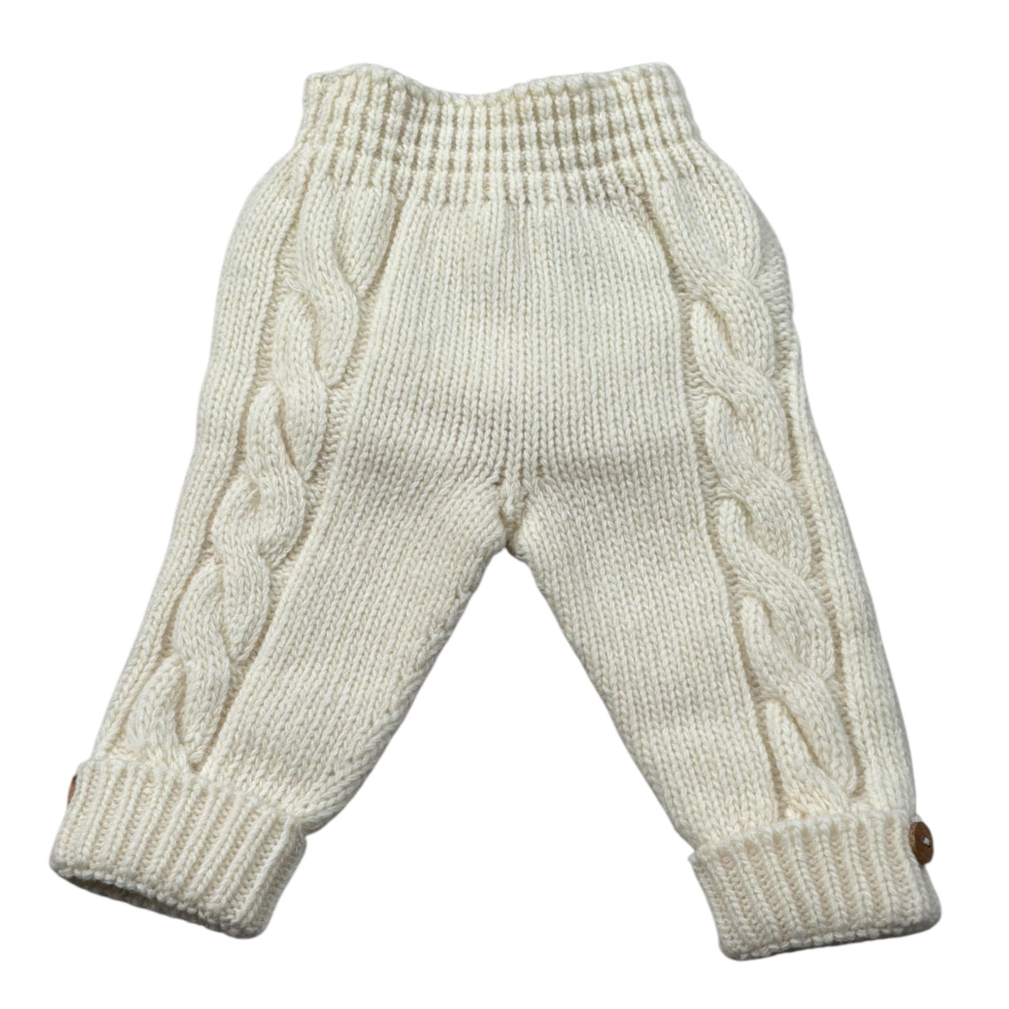 Wedoble Pantalone tinta unita Panna per Neonato I2404322 PANNA WEDOBLE 