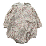 Wedoble Body Camicia Manica Lunga Fantasia Floreale Panna per Neonata I2506716A PANNA WEDOBLE 