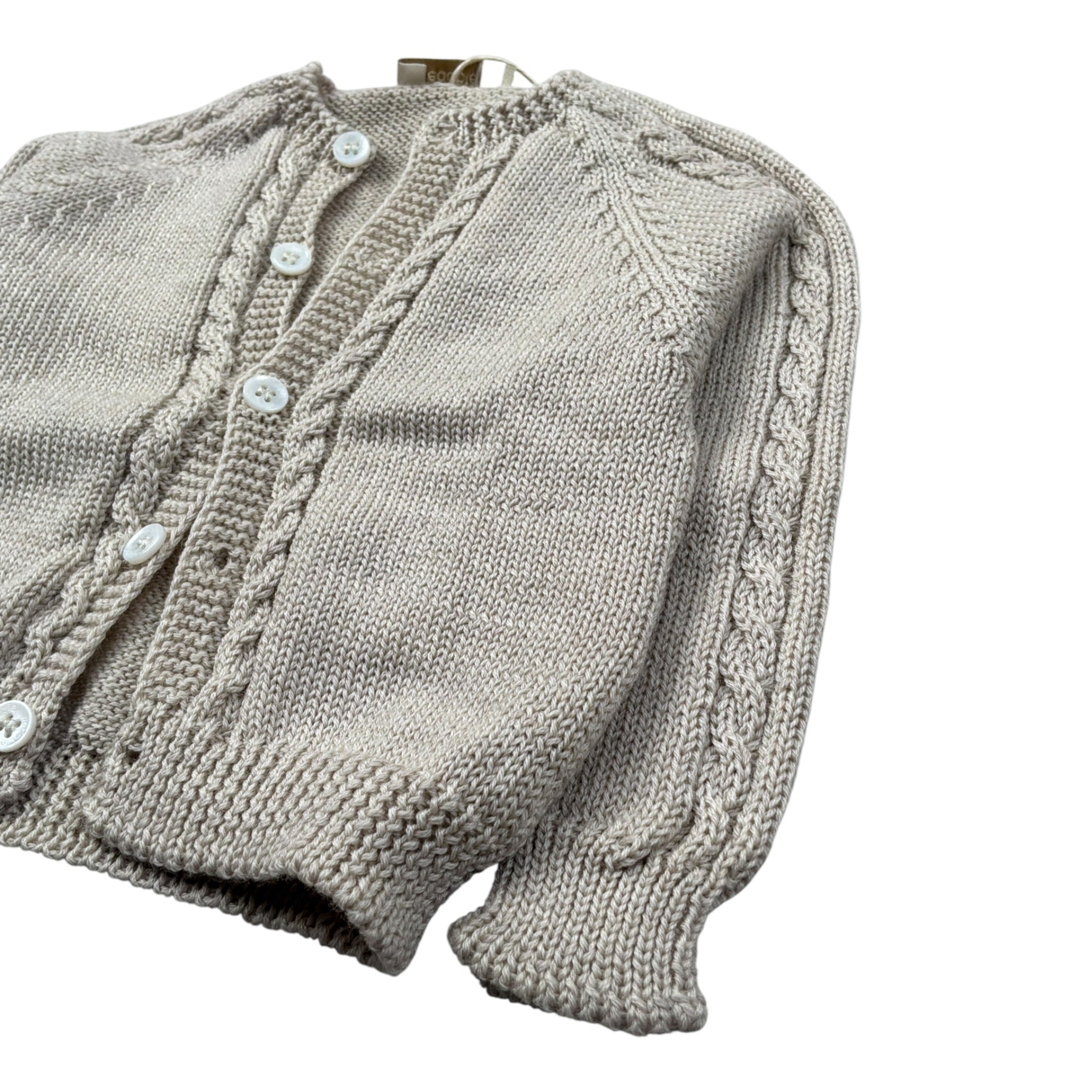 Wedoble Cardigan tinta unita Beige per Neonato I2508308A BEIGE WEDOBLE 