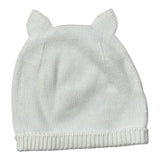 Wedoble Cappello tinta unita con Orecchie Bianco per Neonata V2013307E BIANCO WEDOBLE 