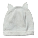 Wedoble Cappello tinta unita con Orecchie Bianco per Neonata V2013307E BIANCO WEDOBLE 