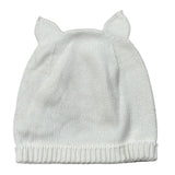 Wedoble Cappello tinta unita con Orecchie Bianco per Neonata V2013307E BIANCO WEDOBLE 