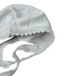 Wedoble Cappello tinta unita con Ricami Azzurro per Neonato WWWWW AZZURRO WEDOBLE 