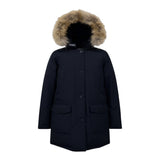 Woolrich Giubbino tinta unita con Bottoni Blu per Bambino WKCPS2121 BLU WOOLRICH 