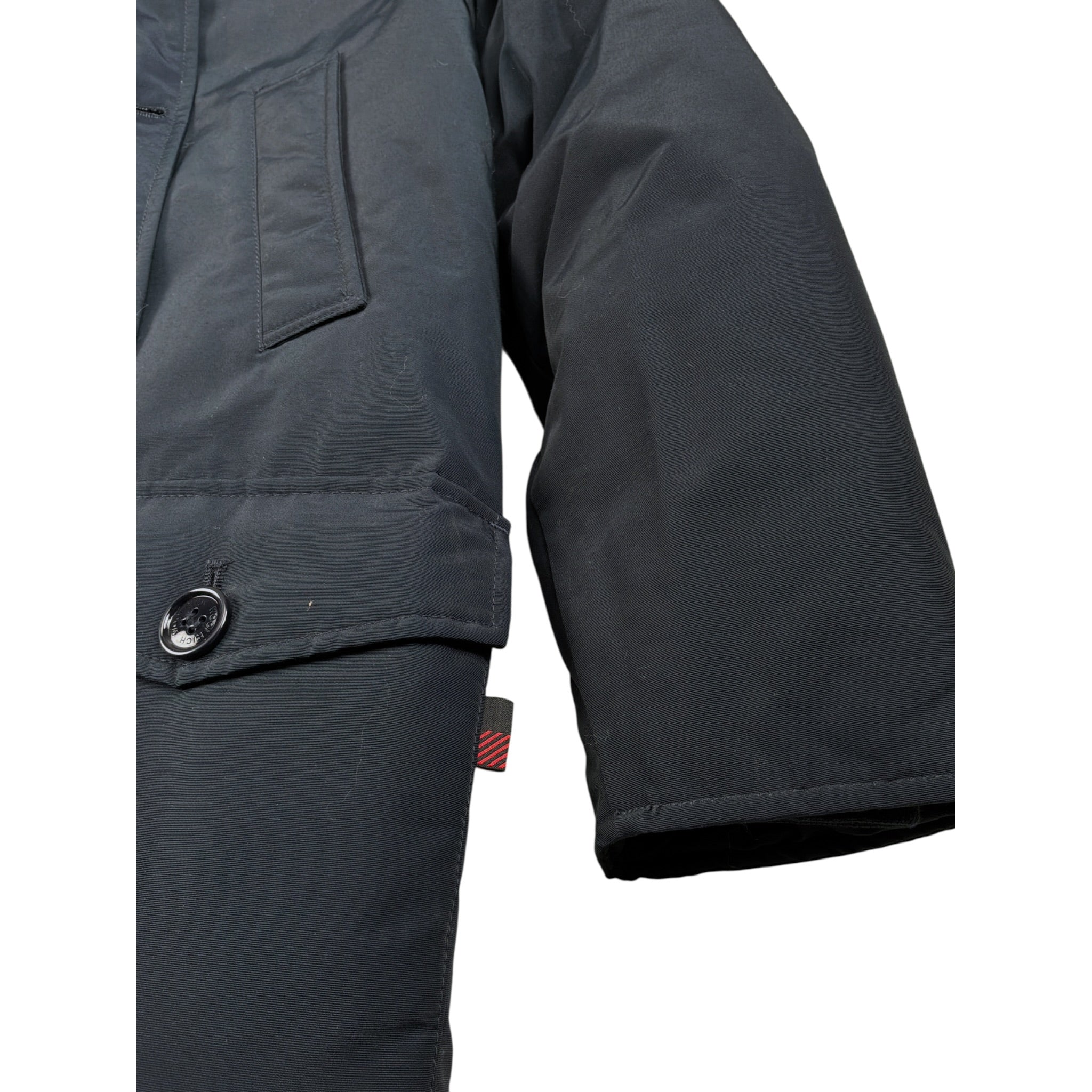 Woolrich Giubbino tinta unita con Bottoni Blu per Bambino WKCPS2121 BLU WOOLRICH 