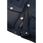 Woolrich Giubbino tinta unita con Bottoni Blu per Bambino WKOU0187 BLU WOOLRICH 