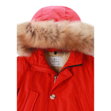 Woolrich Giubbino tinta unita con Bottoni Rosso per Bambino WKOU0187 ROSSO WOOLRICH 